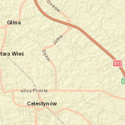 Celestynów Street Map