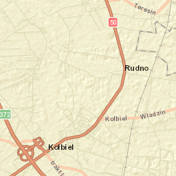 Kołbiel Street Map
