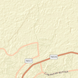 Davyd-Haradok Street Map