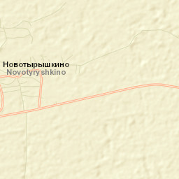 Novotyryshkino Street Map