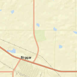 Biggar Street Map