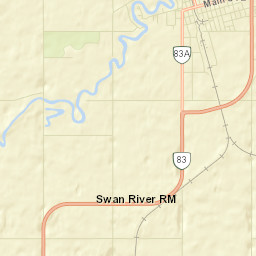 Swan River Street Map