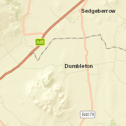 Beckford Road, Evesham, Gloucestershire Street Map