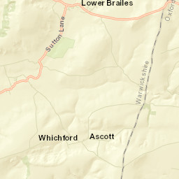 Lower Brailes Street Map