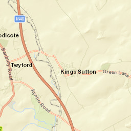 Adderbury Street Map