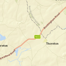 Deanshanger Street Map