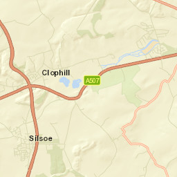Clophill Street Map