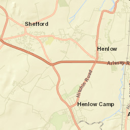 Arlesey Street Map