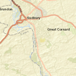 Sudbury Street Map
