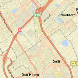 Delft Street Map