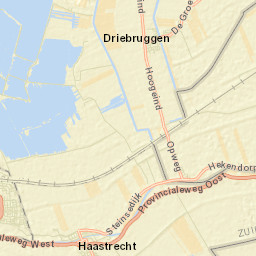 Haastrecht Street Map