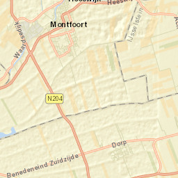 Montfoort Street Map