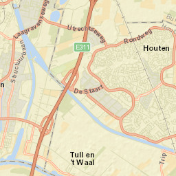 Houten Street Map