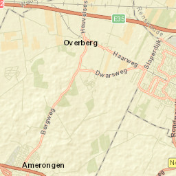 Overberg Street Map