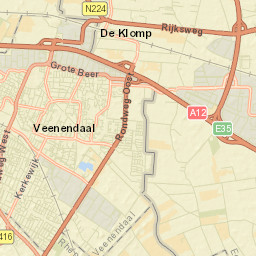 Veenendaal Street Map