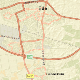 Ede Street Map
