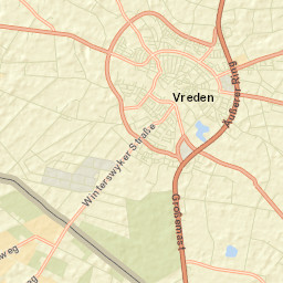 Vreden Street Map