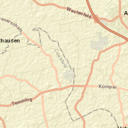 Altenberge Street Map