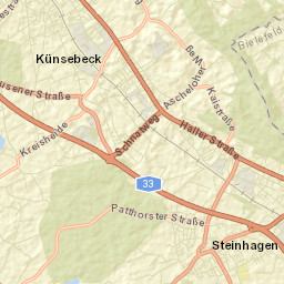Steinhagen Street Map