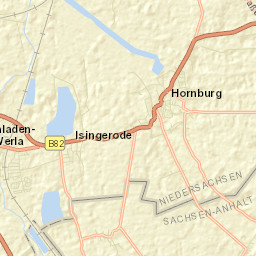Hornburg Street Map