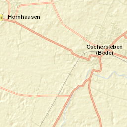 Oschersleben Street Map