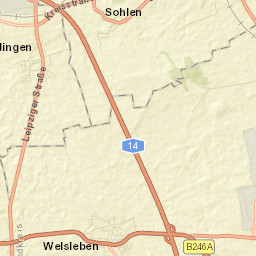 Welsleben Street Map