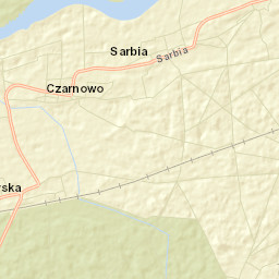 Powiat krośnieński Street Map