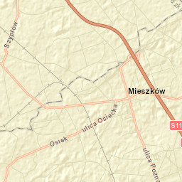 Powiat jarociński Street Map