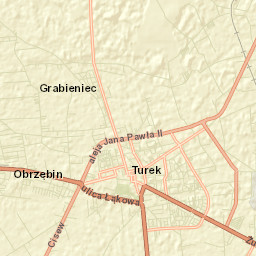 Turek Street Map