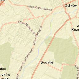 Powiat piaseczyński Street Map