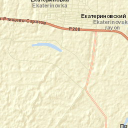 Yekaterinovka Street Map
