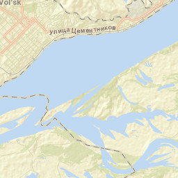 Vol’sk Street Map