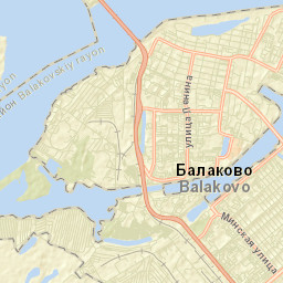 Balakovo Street Map