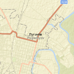 Pugachev Street Map