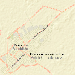 Volchikha Street Map