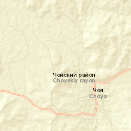 Choya Street Map