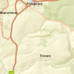 Fishguard Street Map