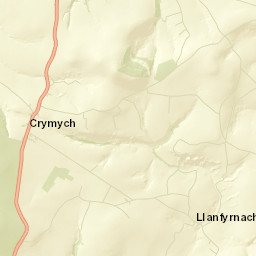 Crymych Street Map