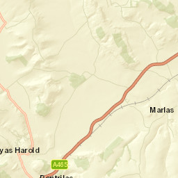 Ewyas Harold Street Map