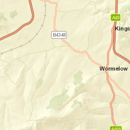 46, Hereford, Herefordshire HR2, UK Street Map