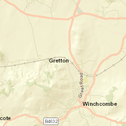 1 Queens Square, Winchcombe, Cheltenham Street Map