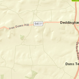 Deddington Street Map