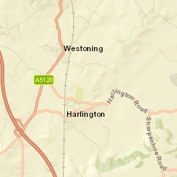 Westoning Street Map
