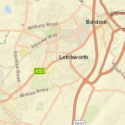 Baldock Street Map