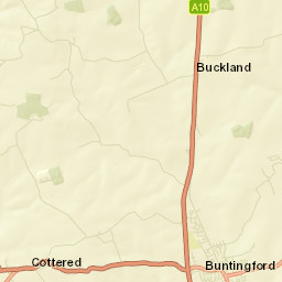 Buntingford Street Map
