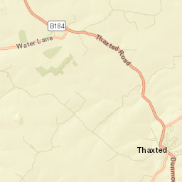 Thaxted Street Map