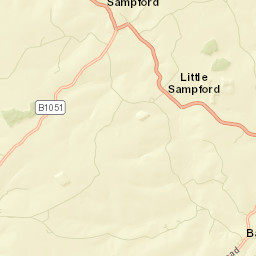 Great Bardfield Street Map