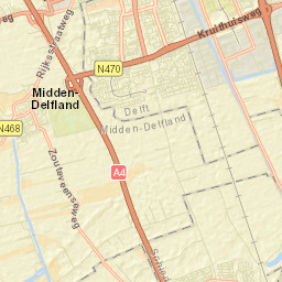 Schipluiden Street Map