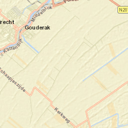 Gouderak Street Map