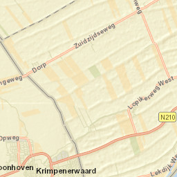 Schoonhoven Street Map